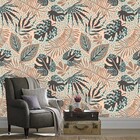 Papel De Parede Folhagem Modera