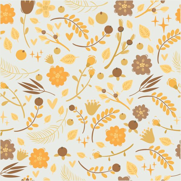 Papel De Parede Folhas Caindo Rolo De 0 60 X 3 00