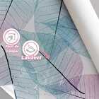 Papel De Parede Folhas Dólar Colorido Claro Adesivo 3m