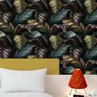 Papel De Parede Folhas Tropicais Jardim Colorido Varanda 18m