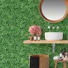 Papel De Parede Folhas Verde Tipo Hera Painel Vivo 3m