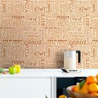 Papel De Parede Food Name Tchan - 0 50 X 2 50 Metros