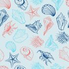 Papel De Parede Fundo Do Mar Rolo 300 X 60