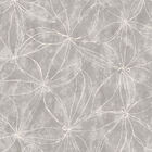 Papel De Parede Fusion Concreto Floral Cinza E Rose Fusion A2