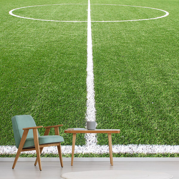Papel De Parede Futebol Campo Esporte Saúde Sala Adesivo - 32