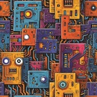 Papel De Parede Gamer 3d Cartoon Decorativo Auto Colante Dese