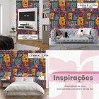 Papel De Parede Gamer 3d Cartoon Decorativo Auto Colante Dese