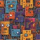 Papel De Parede Gamer 3d Cartoon Decorativo Auto Colante Dese