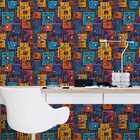 Papel De Parede Gamer 3d Cartoon Decorativo Auto Colante Dese