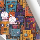 Papel De Parede Gamer 3d Cartoon Decorativo Auto Colante Dese