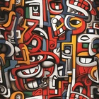 Papel De Parede Gamer Arte Pintura Colorida 3d Decorativo Efe