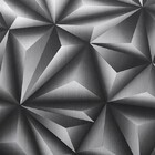 Papel De Parede Geométrico 3d Preto