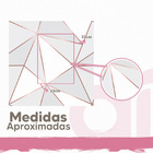 Papel De Parede Geométrico Cinza Fio Rosê Lavável 15m