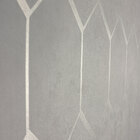 Papel De Parede Geométrico Cinza Metálico