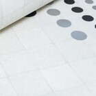 Papel De Parede Geométrico Diamante Off White Com Preto