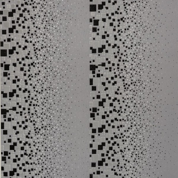 Papel De Parede Geométrico Listras Preto E Cinza