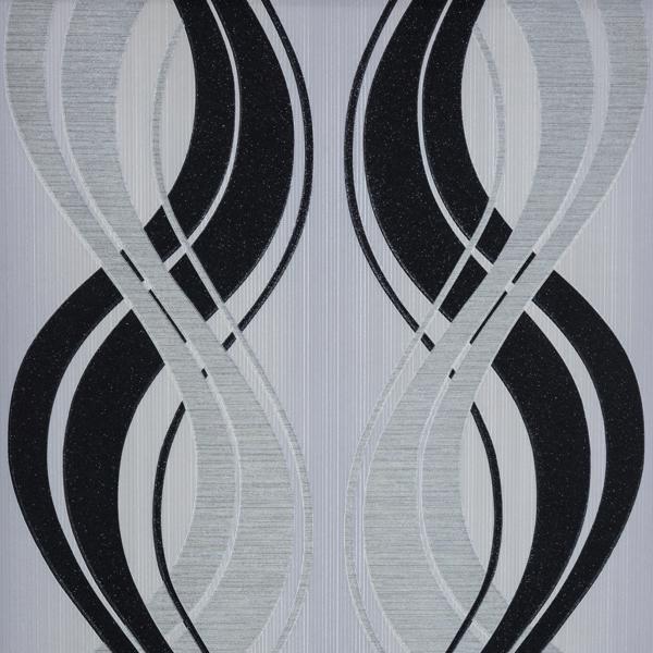 Papel De Parede Geometrico Ondas Prata Com Preto Leroy Merlin Faca o download desta fundo verde templete, abstrato, arte, fundo imagem png e vector de graca. papel de parede geometrico ondas prata com preto