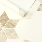 Papel De Parede Geométrico Pedra Mármore