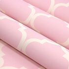 Papel De Parede Geométrico Rosa