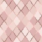 Papel De Parede Geométrico Treliça Em Tons De Rosa