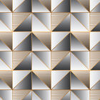 Papel De Parede Geometrix Cubos Gx37628 - Rolo: 10m X 0,53m