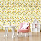 Papel De Parede Girassol Infantil 57x270cm