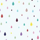 Papel De Parede Gotas Coloridas - 0 50 X 2 50 Metros