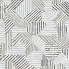 Papel De Parede Importado 3d Cinza Imita Azulejos Quarto 4m²