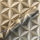 Papel De Parede Importado 3d Modelo Estrela Rolo