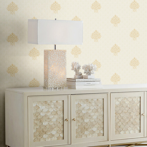 Papel De Parede Importado Ber-86602 Arabesco 5 Mt²