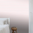 Papel De Parede Importado Branco e Rosa Listrado Quarto 4m²
