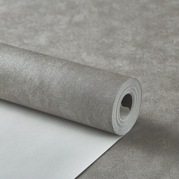 Papel De Parede Importado Camurça Acinzentado Coleção Bora Bo