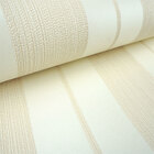 Papel De Parede Importado Listrado Dourado