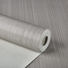 Papel De Parede Importado Riscas Marrom Acetinado