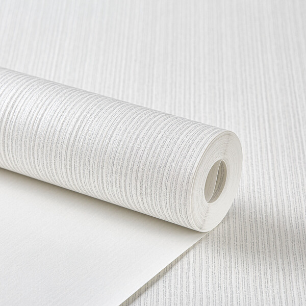 Papel De Parede Importado Riscas Off White