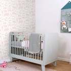 Papel De Parede Importado Rosa Quarto Infantil Menina 4m²