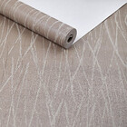 Papel De Parede Importado Sanblass Geometrico Dourado