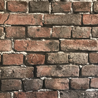 Papel De Parede Importado Tijolinho Vermelho Moderno