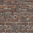 Papel De Parede Importado Tijolinho Vermelho Moderno