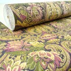 Papel De Parede Importado Vinilico Arabesco Colorido