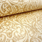 Papel De Parede Importado Vinilico Arabesco Dourado