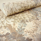 Papel De Parede Importado Vinilico Bege Estampado Texturizado