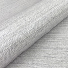 Papel De Parede Importado Vinilico Lavavel Linho Cinza Claro