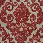 Papel De Parede Importado Vinilico Vermelho Arabesco