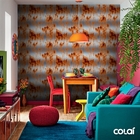 Papel De Parede Industrial Metal Aço Corten Ferrugem 10 18m