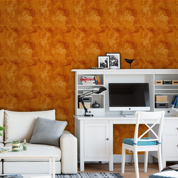 Papel De Parede Industrial Metal Aço Corten Ferrugem 14 12m