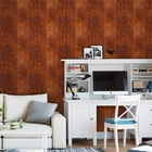 Papel De Parede Industrial Metal Aço Corten Ferrugem 15 3m