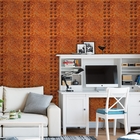 Papel De Parede Industrial Metal Aço Corten Ferrugem 3 18m