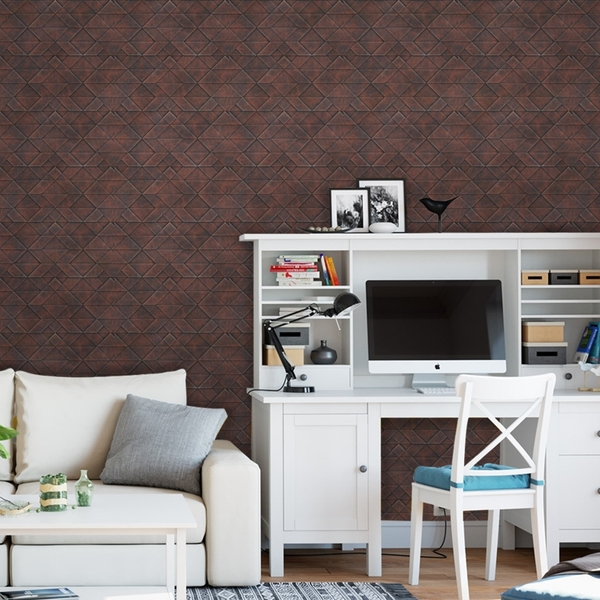 Papel De Parede Industrial Metal Aço Corten Ferrugem 6 6m