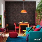 Papel De Parede Industrial Metal Aço Corten Ferrugem 7 15m